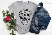 Smash the Patriarchy Women tshirt Casual Cotton Hipster Funny t-shirt Gift For Lady Yong Girl Top Tee Drop Ship ZY-270 2024 - buy cheap