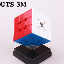 MOYU Weilong GTS 3 M 3X3x3 Магнитный куб GTS3 скоростной куб профессиональный пазл магнитные Волшебные кубики игрушки для детей кубик Moyu 2024 - купить недорого