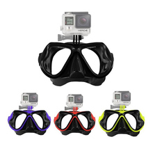 Diving Mask Scuba Dive Snorkel Swimming Googgles Tempered Glasses for GoPro Hero 7 6 5 Xiaomi Yi 4K SJCAM SJ7 EKEN H9 2024 - buy cheap