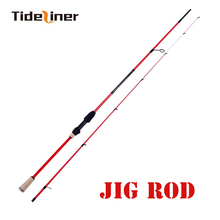 Tideliner 1.98m Jig Fishing Rod 30T Carbon Fiber Spinning Casting Lure Rod Lure Weight 3-22g 2 Sections Fast action rock rod 2024 - buy cheap