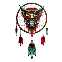 Owl Waterproof Temporary Tattoos Romantic Dreamcatcher Tattoo Feather tattoo Body Art Henna Tattoo Tatuajes Tatoo Sticker Taty 2024 - buy cheap