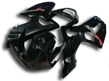 Kit de carenado de motocicleta para KAWASAKI Ninja ZX6R 03 04 ZX6R, conjunto de carenados ABS negro brillante a la moda, regalos SQ64, 636, 2003, 2004 2024 - compra barato