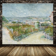 Pintura a óleo sobre tela, pintura de paisagem de vicente van gogh, pintada à mão, imagem de arte moderna para decoração de parede da sala de estar 2024 - compre barato