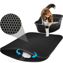 Double-Layer Waterproof Cat Litter Mat Pad High Elasticity EVA Pet Cats Litter Trapper Mats gatos productos para mascotas Bed 2024 - buy cheap