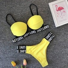 Bikinis con Push-Up para Mujer, traje de baño brasileño con aros, bañador, Monokini, 2021 2024 - compra barato