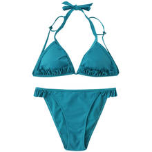 Flounce Bikini Swimwear 2024 - buy cheap