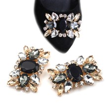 Fashion Alloy Rhinestone Shoes Clips, Bridal Wedding Shoes  Charm Glass Drill Shoe Buckle 2024 - buy cheap