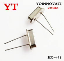  200 pieces / lot ,HC-49S 49S 20Mhz 20M crystal resonator 100% new and original. 2024 - buy cheap