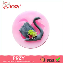 Sell Hot Swan Shaped Fondant Molds Fondant Cake Decoration Mold Wholesale Chocolate Silicon Moulds Silicone Rubber PRZY 001 2024 - buy cheap