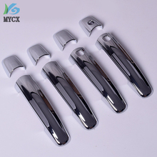 ABS Chrome car door handle protectors bowl cover exterior parts accessories For Suzuki Vitara Escudo 2015 2016 2017 2018 2024 - buy cheap