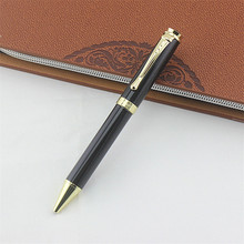 Jinhao 500 Rollerball Pen Luxury Gold Clip Ballpoint Pen 0.7mm Black Refill Metal Roller Ball Pens Free Shipping 2024 - купить недорого