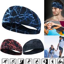 Esportes faixa de cabelo turbante esportes ao ar livre respirável confortável antitranspirante bandana para correr ciclismo yoga suprimentos 2024 - compre barato