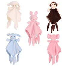 2019 Soft Baby Toys Appease Towel Soothe Sleeping Animal Blankie Towel Educative Baby Rattles Mobiles Stroller Toys I0115 2024 - buy cheap