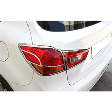 Marco de palos con lámpara para parte trasera de carrocería de coche, cubierta cromada de ABS para Mitsubishi ASX 2013 2014 2015, 4 Uds. 2024 - compra barato