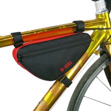 Bolsa triangular para quadro de bicicleta, bolsa frontal à prova d'água para ciclismo, saco de quadro de mountain bike 2024 - compre barato