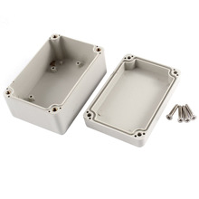 Caja de proyectos electrónicos de plástico, caja de instrumentos de bricolaje gris, suministros eléctricos, 100x68x50mm, novedad, VEC27 P10 2024 - compra barato