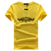 Мужская футболка SWENEARO s размера плюс 5XL 4XL, летняя футболка с коротким рукавом, Мужская футболка 2024 - купить недорого