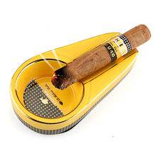 COHIBA Ceramic Cigar Ashtray Portable Ashtrays Pocket Travel Cigarette Ash Tray 1 Holder Mini Ashtray For Cigar 2024 - buy cheap