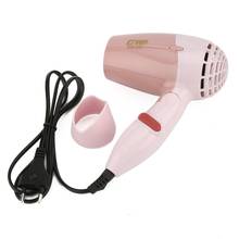 Mini Hair Dryer 1000W Hot Wind Low Noise Foldable Electric Hair Blower Hair Salon Styling Tools for Travel Home Use GW-662 2024 - buy cheap