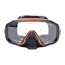 Alta qualidade silicone mergulho máscara com caixa de máscara subaquática natação snorkeling caça submarina máscara frete grátis ym138/ym361 2024 - compre barato