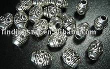 FREE SHIPPING 270pcs Tibetan silver crafted eyed barrel spacer bead A49 2024 - купить недорого