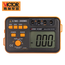 VICTOR VC60B+ Digital Insulation Resistance Tester Megger MegOhm Meter 250v/500v/1000v 2024 - buy cheap