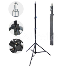 2m Photo Metal Light Stand with 1/4" Screw 200cm Tripod for 5kg Photo Studio Flash Softbox LED Video Lighting Background Support 2024 - buy cheap