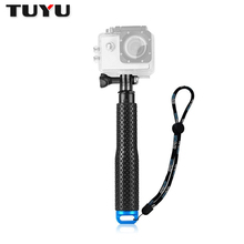 TUYU 19-49cm Extend Monopod For Xiaomi yi 4K SJCAM SJ4000 Eken h9 Gopro Hero 6 5 4 HERO 5 Session Camera Portable Selfie Stick 2024 - buy cheap