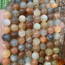 Contas de pedras preciosas naturais em cores mistas, contas soltas diy para fazer joias em linha 15 "por atacado! 2024 - compre barato