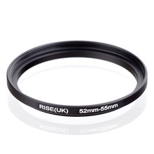original RISE(UK) 52mm-55mm 52-55mm 52 to 55 Step Up Ring Filter Adapter black 2024 - buy cheap