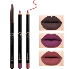 12 colors Multi-functional Lipliner Pencil Long Lasting Waterproof Lip Eye Brow Batom Mate Contouring Cosmetic Makeup Lip Liner 2024 - buy cheap
