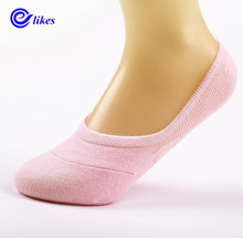 5Pairs Ms summer ankle socks women candy color silicone antiskid invisible socks Cotton socks low cut bamboo fiber ladies sox 2024 - buy cheap