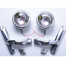 4.5 inch Housing Bucket and Mounting Brackets For Street Glide 4.5" Led Passing Fog Lights Motorcycle accessories 2024 - buy cheap