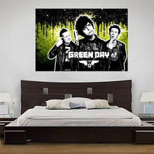 Custom canvas poster Cartoon Green Day cloth fabric wall poster print Silk Fabric Drop Shipping 1pc custom 2024 - buy cheap