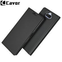 Virar moda Coque Para Sony Xperia XA3 Caso Wallet Capa de Couro Acessórios Do Telefone Móvel Stand Livro Capa XA 3 ultra 2024 - compre barato