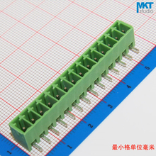 100Pcs 14P 3.81mm Pitch Right Angle Pin Male Pluggable Screw Wire Terminal Block Connector 2024 - buy cheap