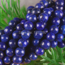 ! new arrive 8mm Egyptian Lapis Lazuli Round Loose Beads 15'' 2pc/lot fashion jewelry  JT5854 2024 - buy cheap