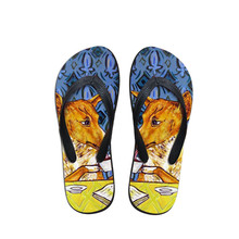 New Basenji Print flip flops Women summer outdoor indoor sandals slippers beach sandals shoes 2021 casual fashion shoes Female 2024 - buy cheap