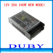New Arrival 12V 20A 240W Switching power supply Driver For LED Light Strip Display AC100-240V  Factory Supplier  Free Shipping 2024 - buy cheap