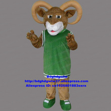 Brown Bighorn Sheep Ram Antelope Gazelle Goat Mascot Costume Adult Cartoon Suit Classic Giftware Start Business zx939 2024 - buy cheap