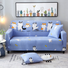 Cartoon Stretch Slipcovers Corner Sofa Cover Elastic All-inclusive Polyester Couch Cover Sofa Towel Sofa Cushion for living room 2024 - buy cheap