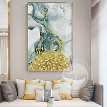 Póster moderno e impreso de pez para pared de pasillo, imagen artística para sala de estar, estudio, Cuadros, decoración 2024 - compra barato