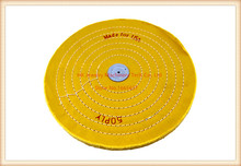 Free Shipping 6X50 Yellow Buffing Cloth Wheel Jewelry Polishing Tool Cotton Buffing Wheel 2pcs/lot Buffing Disc 2024 - buy cheap