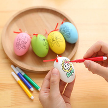 Montessori Educational Toys for Children Early Learning Baby Hand Painting Eggshell Kids Developmental Toy 2024 - buy cheap