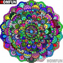 HOMFUN Full Square/Round Drill 5D DIY Diamond Painting "Religious Mandala" 3D Diamond Embroidery Cross Stitch Home Decor A20267 2024 - buy cheap