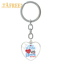 TAFREE Doctor Nurse Keychain Key Ring Car Bag Key Chain Jewelry Best Nurse Day Medical School Students Gift DO57 2024 - buy cheap