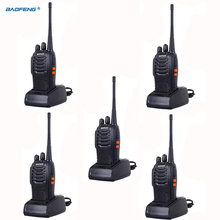 Walkie Talkie 5PCS 5w Two-Way Scanner Bf 888s Radio Communicator For Ham Portable Radio Station HF Transceiver baofeng bf-888s 2024 - buy cheap