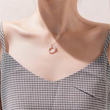 New Simple Creative Vine Butterfly 925 Sterling Silver Jewelry Personality Branch Sweet Gift Women Pendant Necklaces H416 2024 - buy cheap