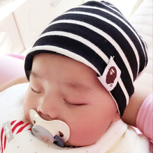 Baby Hat Cotton Printing Caps For Baby Boy Girl Infant Beanie Hat Spring Autumn Winter Children's Hats Caps Striped 2024 - buy cheap