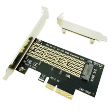 PCI-Express PCI-E 3.0 X4 to M.2 NVMe M Key Interface Converter Adapter Card M2 NVMe PCIE SSD Riser Card for 2230 2242 2260 2280 2024 - buy cheap